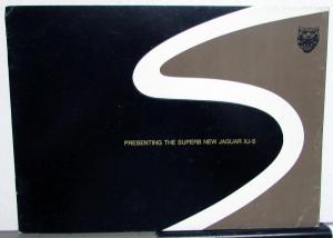 1976 Jaguar XJ-S Dealer Sales Brochure Features & Specifications