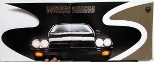 1976 Jaguar XJ-S Dealer Sales Brochure Features & Specifications