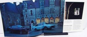 1973 Renault 15TL 17TL & Gordini Dealer Sales Brochure Features Specs