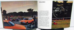 1975 Citroen European Dealer French Text Sales Brochure GS Special Club GSZ