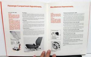 1977 Mercedes-Benz Dealer Data Book Sales Reference Guide Passenger Cars