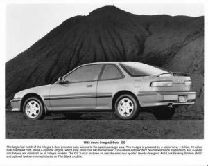 1992 Acura Integra GS 3-Door Press Photo 0150