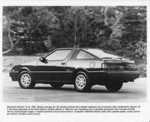 1984 Mitsubishi Starion LS Press Photo 0010