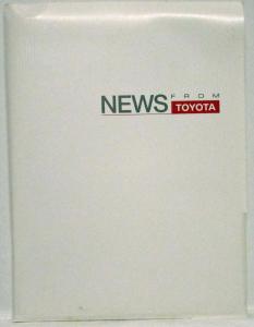 2001 Toyota Full Line Press Kit - MR2 4Runner Land Cruiser Camry Celica Corolla