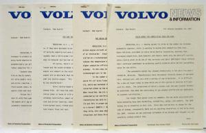 1984 Volvo Full Line Press Kit - GL Wagon 760 GLE DL Turbo