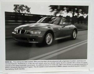 1997 BMW Full Line Press Kit - Z-3 3 5 7 and 8 Series