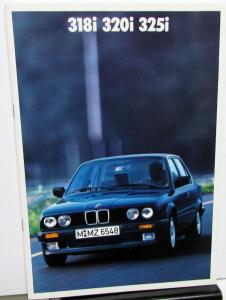 1984 BMW Foreign Dealer Sales Brochure Japanese Text 3 Series 318i 320i 325i