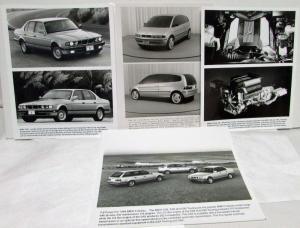 1994 BMW Press Kit - 5 and 7 Series & E2