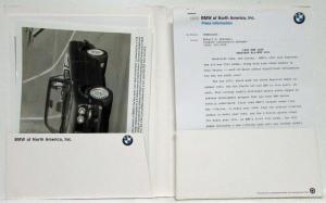 1992 BMW Press Kit - 3 5 7 8 Series