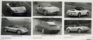 1998 Porsche Press Kit - Boxster 911 Carrera Bike