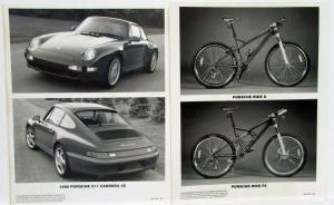 1998 Porsche Press Kit - Boxster 911 Carrera Bike