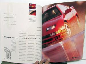 1992 Nissan 300 ZX Dealer Prestige Sales Brochure Features Options Specs