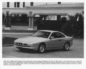 1992 BMW 850i Press Photo 0020