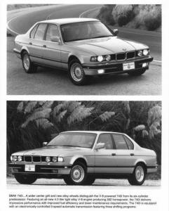1994 BMW 740i Press Photo 0017