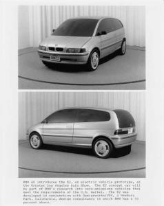 1994 BMW E2 Electric Car Press Photo 0018