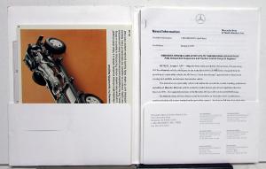 1997 Mercedes-Benz Detroit Auto Show Press Kit - M-Class S-Class E-Class C-Class