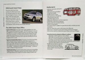2006 Suzuki Full Line Press Kit - Grand Vitara XL-7 Verona Forenza Reno Aerio