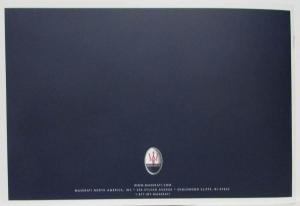 2005 Maserati Press Kit - Quattroporte GranSport MC12