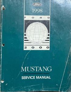 1998 Ford Mustang Dealer Service Manual Repair GT Cobra Book 98 Original