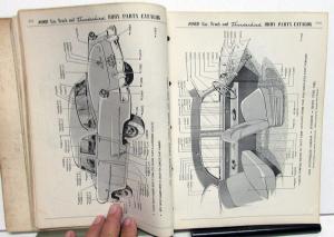 1953 to 1955 Ford Passenger Car Thunderbird Truck Dealer Body Parts Catalog Book