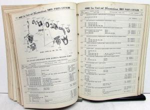 1953 to 1955 Ford Passenger Car Thunderbird Truck Dealer Body Parts Catalog Book