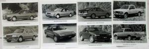 1986 Nissan Press Kit - Sentra Stanza King Cab Pickup 200SX Maxima Pulsar