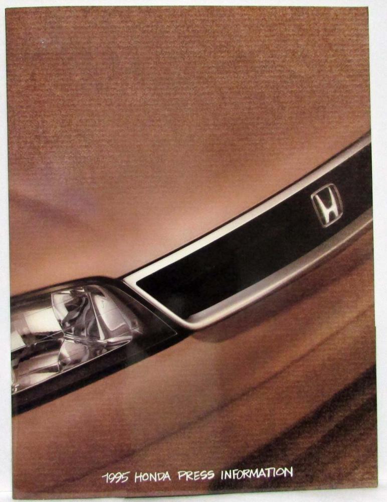 1995 Honda Press Kit - Civic Accord del Sol Prelude Passport