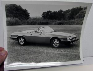 1987 Jaguar XJ-S Special Edition Convertible Press Kit - Announcement