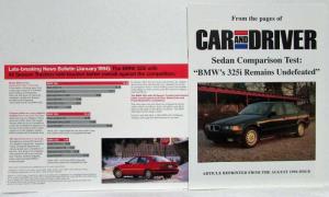 1995 BMW Boxed Press Kit - 3 5 7 and 8 Series