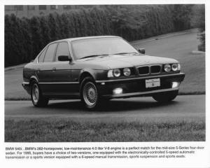 1995 BMW 540i Press Photo 0029