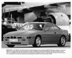 1995 BMW 850CSi Press Photo 0033