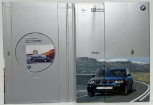 2004 BMW Press Kit X3 X5 4.8is 645Ci 6 Series