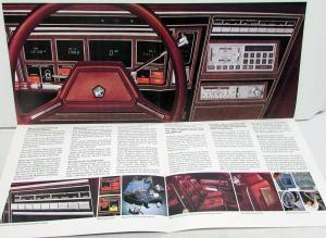 1981 Chrysler Imperial New Model Introduction Sales Brochure Lee Iacocca Folder