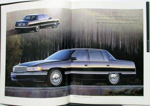 1995 Cadillac Seville Eldorado Deville Fleetwood Canadian Sales Brochure XL