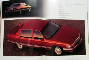 1994 Cadillac Seville Eldorado Deville Northstar Series Sales Brochure Oversized