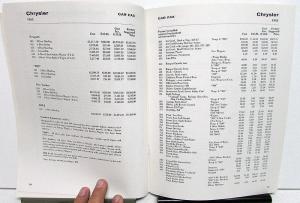 1963 Car Fax New Car Prices Guide Book AMC Chrysler Ford GM Studebaker Orig