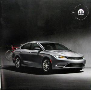 2016 2017 Chrysler 200 MOPAR Accessories Sales Brochure Original