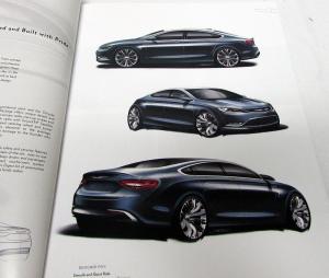 2016 Chrysler 200 Sales Brochure Oversized Original