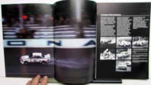1977-1978 BMW Dealer Sales Brochure High Performance Cars Racing Innovation