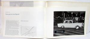 1964 Mercedes Benz 300 SE Coupe/Convertible Prestige Sales Brochure Portfolio