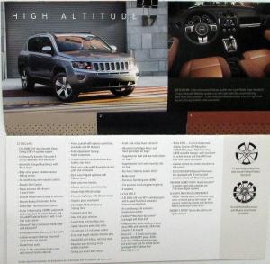 2017 Jeep Compass Sales Brochure Original (small version)