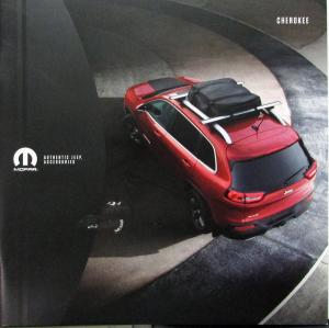 2016 Jeep Cherokee Accessories by MOPAR Sales Brochure Original