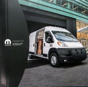 2015 RAM Promaster Van Accessories by MOPAR Sales Brochure Folder Original