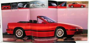 1988 Mazda RX-7 Dealer Prestige Sales Brochure Features Specifications