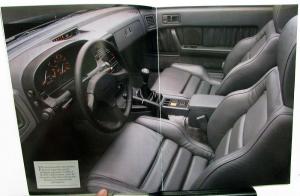 1988 Mazda RX-7 Dealer Prestige Sales Brochure Features Specifications