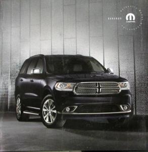 2017 Dodge Durango Accessories by MOPAR Sales Brochure Original