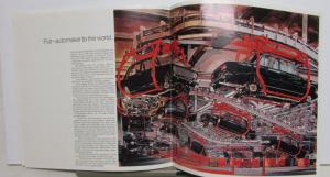 1968 Fiat 124 Dealer Sales Brochure Sport Coupe Spider 4 Door Sedan Wagon