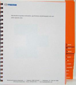 2006 Mazda Full-Line Press Kit