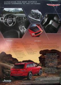 2017 Jeep Grand Cherokee Trailhawk Independence Day Resurgence Folder Poster