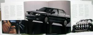 1991 Alfa Romeo Dealer Sales Brochure 164 Models Features Specifications